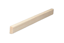 Furu brannmurlist 8x27x1000 mm i ubehandlet treverk